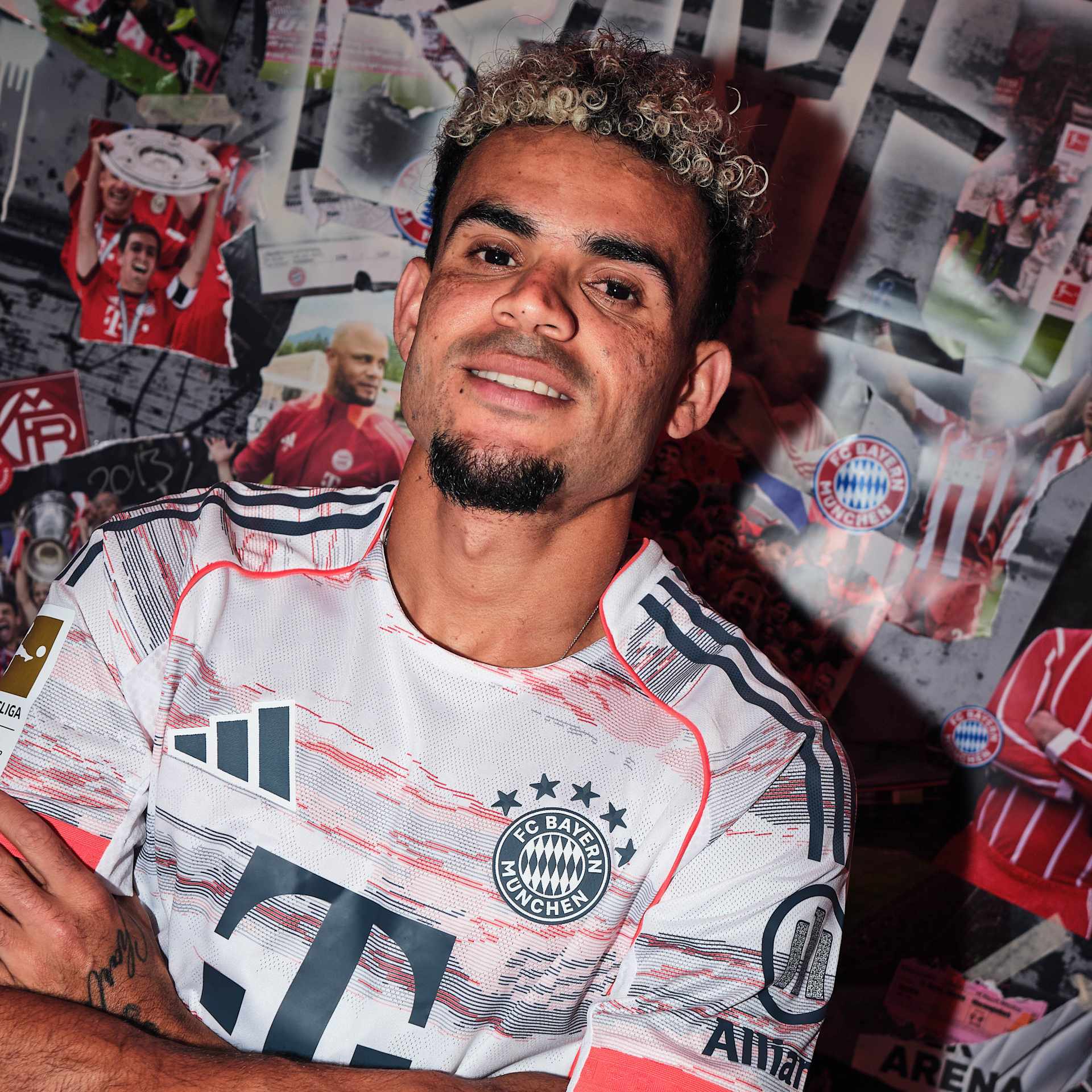 Luis Díaz will wear this squad number for FC Bayern